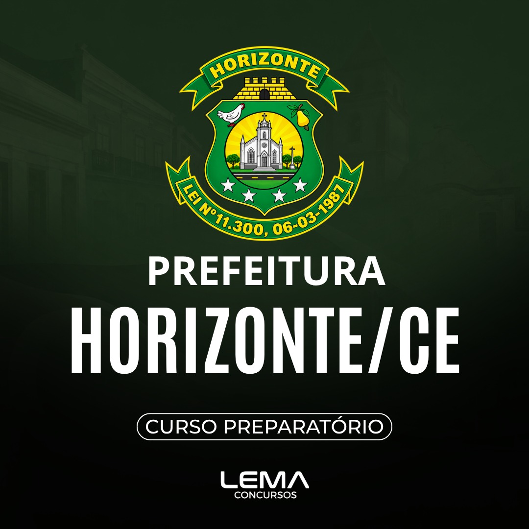 Prefeitura de Horizonte (CE) - Cargos de Nível Superior