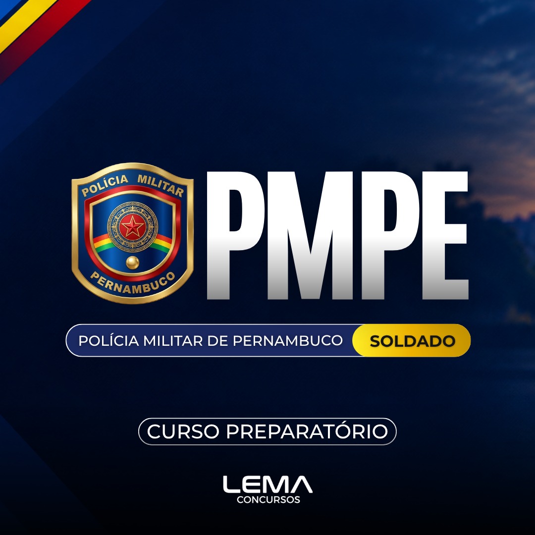 PMPE - (Soldado) - Polícia Militar de Pernambuco - Nível Médio - Edital Publicado