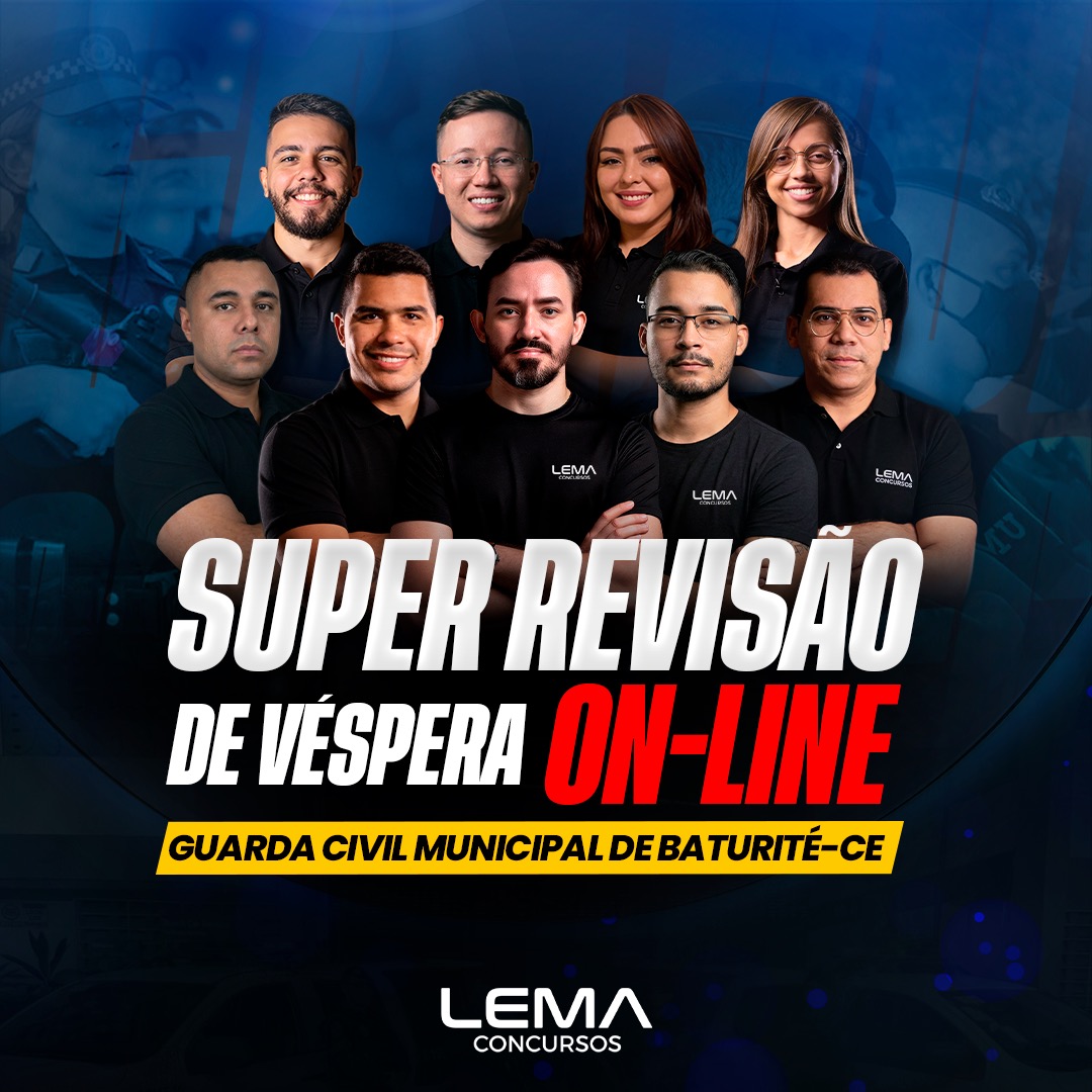 Super Revisão de Véspera - GCM Baturité (CE)