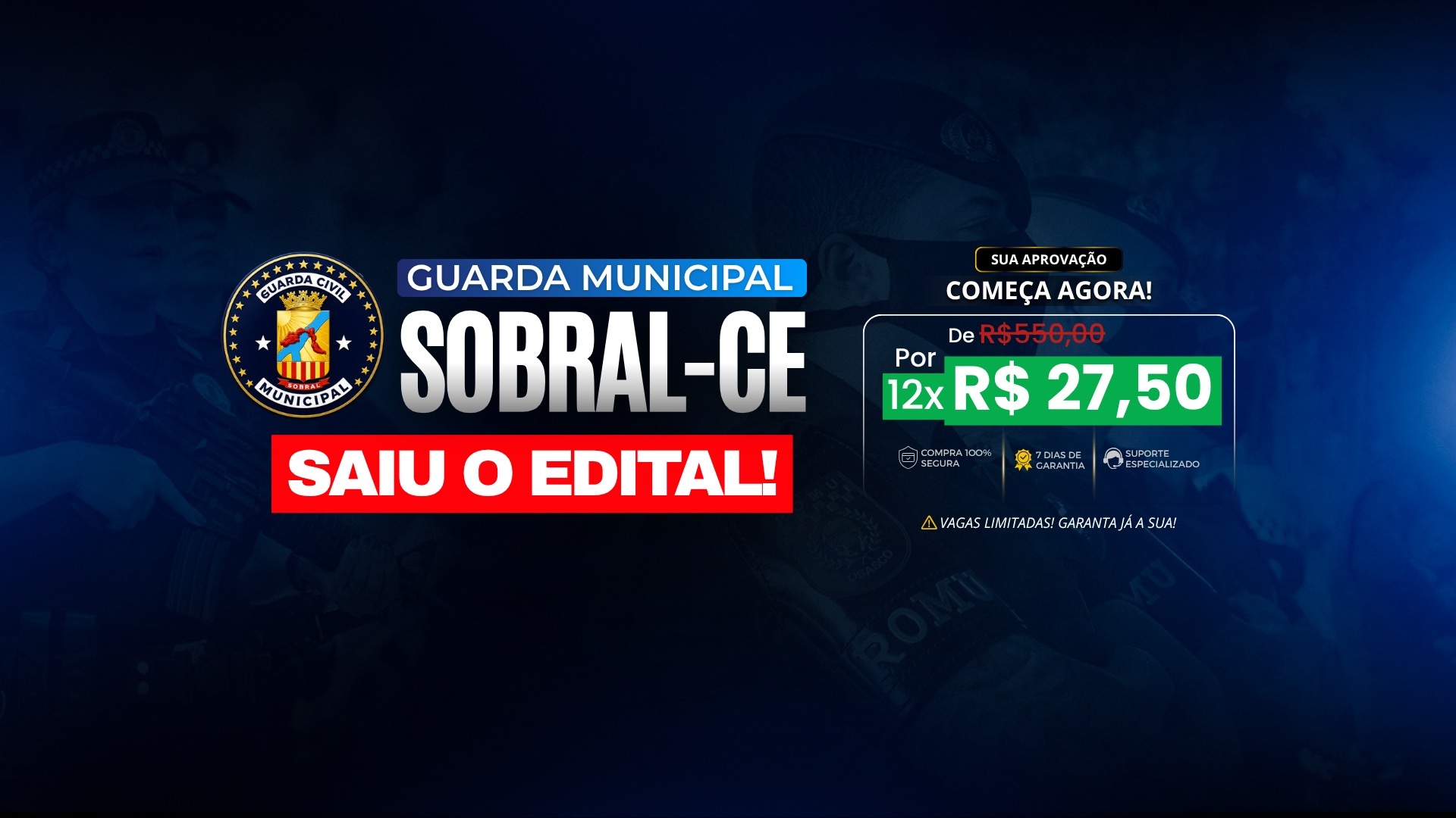 GCM Sobral Edital Publicado