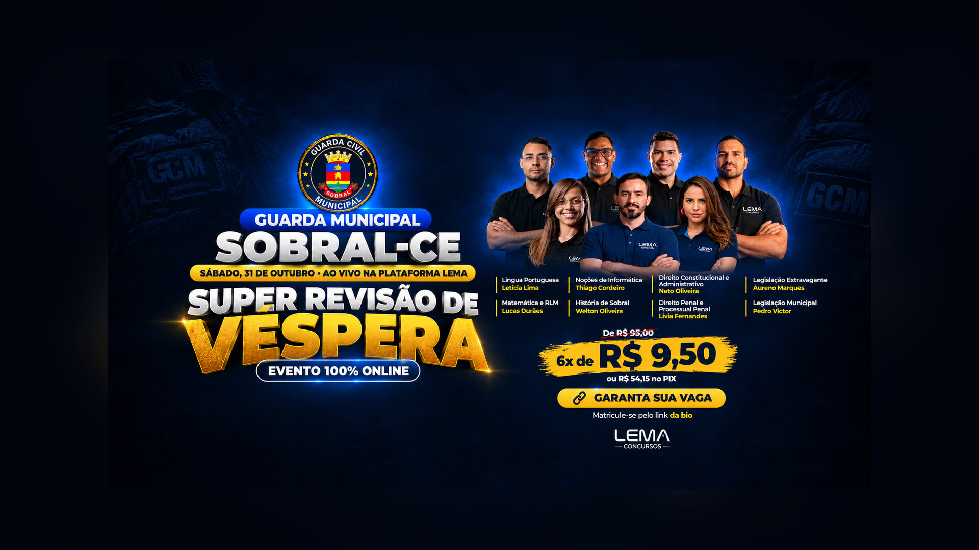 Revisão de Véspera GCM Sobral