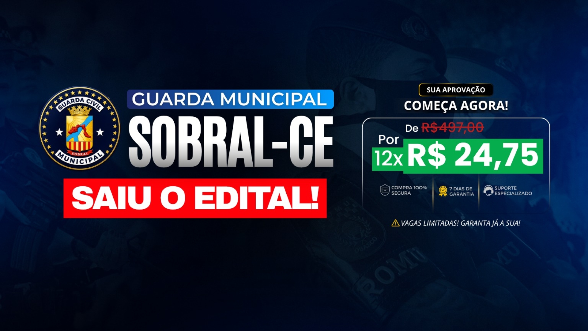 GCM Sobral Edital Publicado